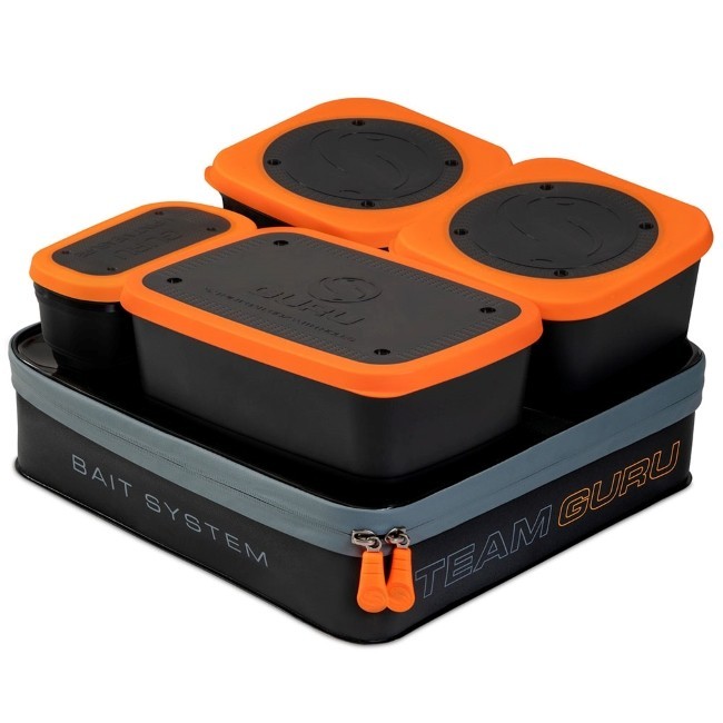 Guru Team Bait System 12 Liter (Incl. 5 Baitboxes)