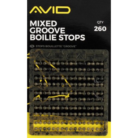 Avid Carp Mixed Groove Boilie Stops
