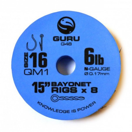 Guru Size 10 Ready Rigs Bayonets 15'' QM1