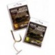 Korum Size 16 Barbless Hook Hairs With Quickstops