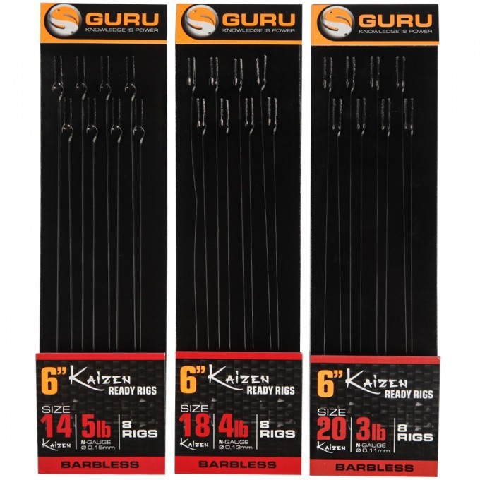 Guru Size 10 Kaizen Pole Rigs 6''