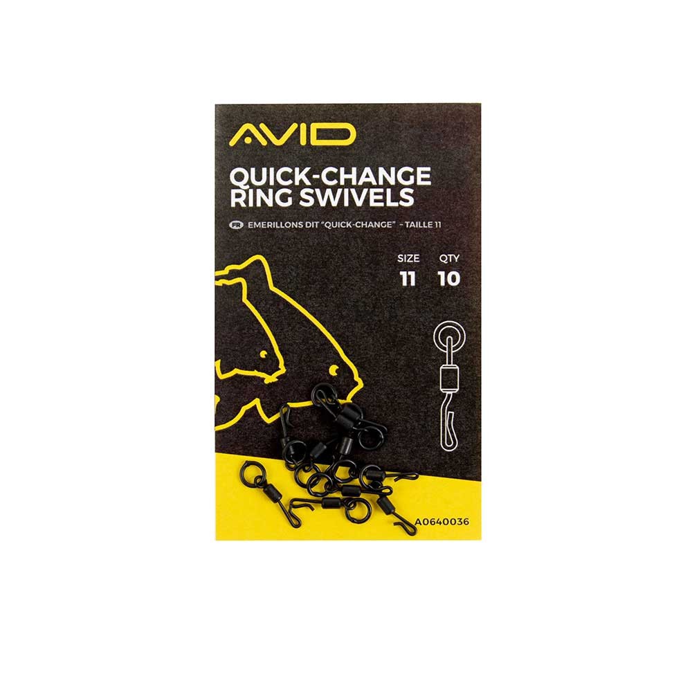 Avid Carp Ring Swivels Size 11