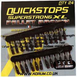 Korum XL Brown Quickstops