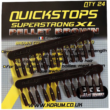 Korum XL Brown Quickstops