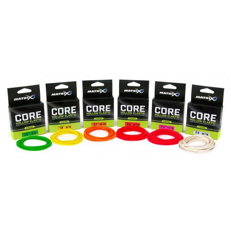 Matrix Size 16 - 18 CORE Hollow Elastic White