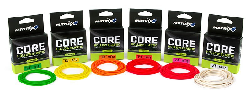 Matrix Size 16 - 18 CORE Hollow Elastic White