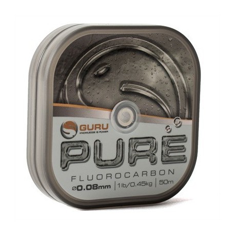 Guru 3.4 lb - 0.14 mm PURE Fluorocarbon