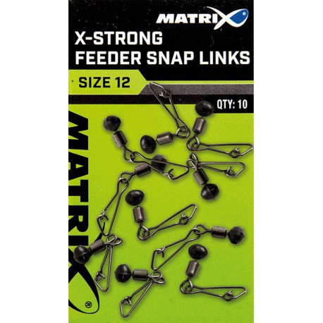 Matrix Size 10 X-Strong Feeder Snap Links